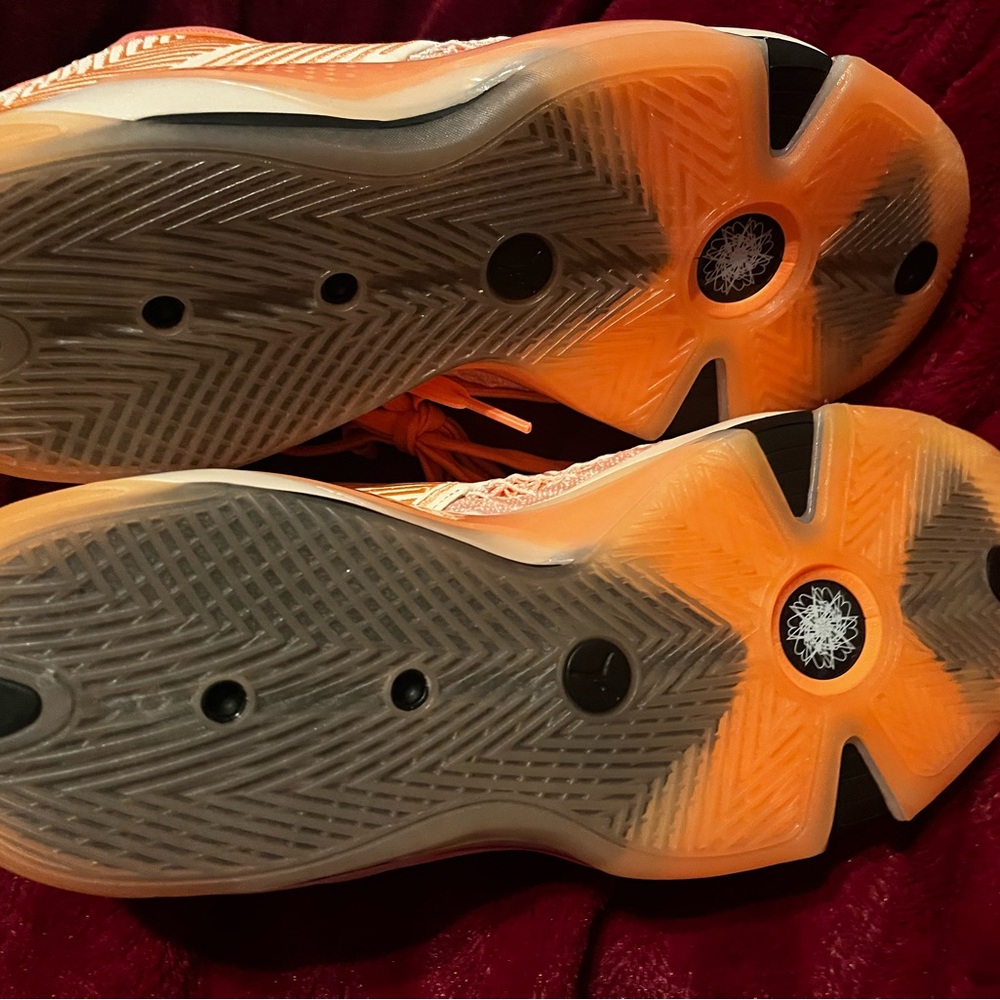Nike Orange Athletic Shoes